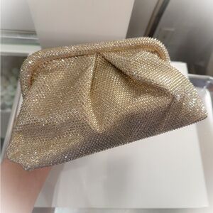 Elegant Gold Clutch Bag